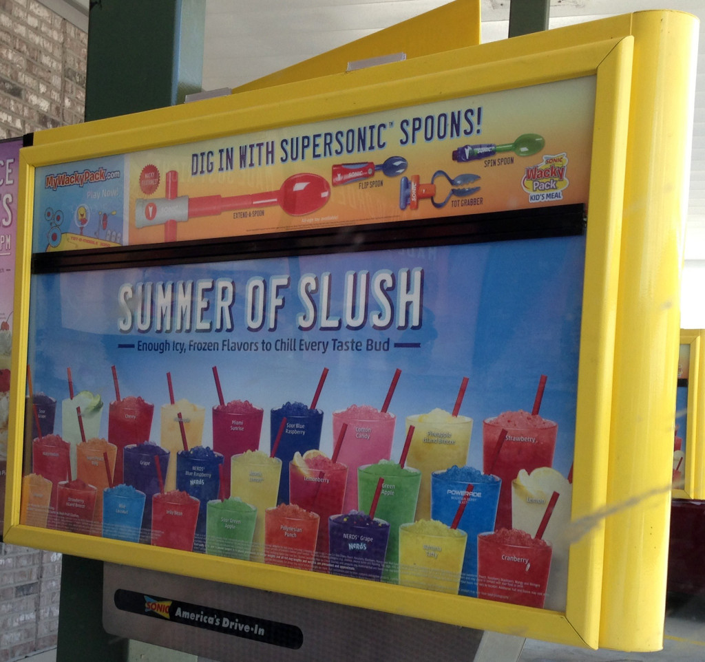 Sonic  "Summer of Slushes"