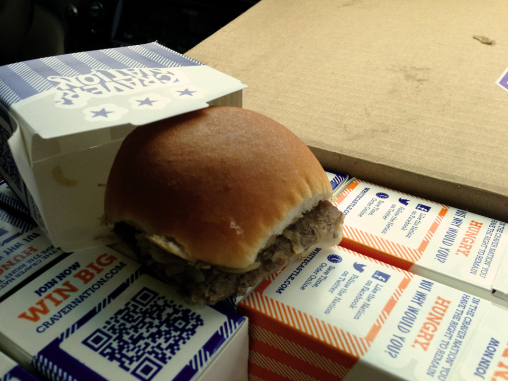 YUM! White Castle!